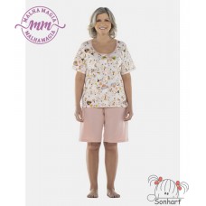 Pijama Feminino - Bermuda